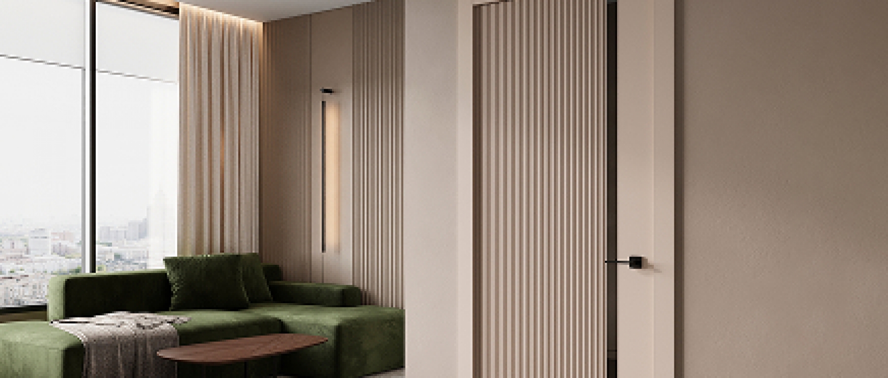 Как текстура двери меняет восприятие пространства: роль объёмных панелей в интерьере