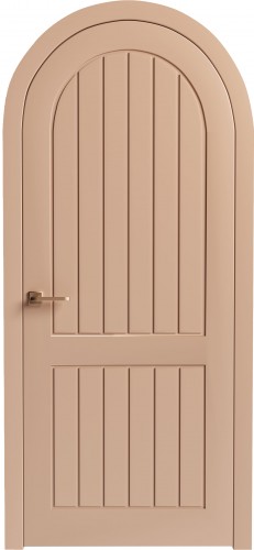 Межкомнатная арочная дверь из массива МЕМФИС