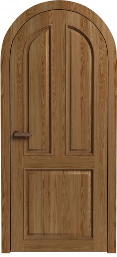 Межкомнатная арочная дверь из массива НОА